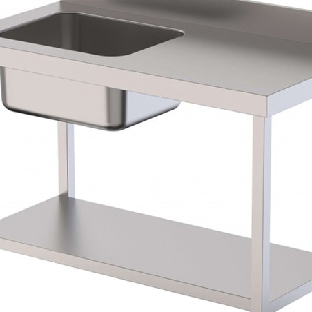 mesa con cubeta