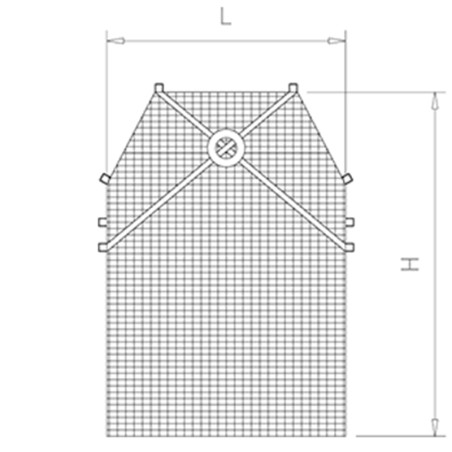 delantal acero inoxidable