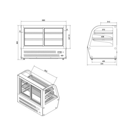 expositor refrigerado
